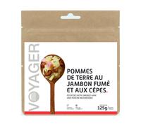 Patate al prosciutto affumicato e porcini