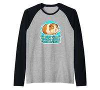 Patate con Un Attacco di Panico Cavia Maglia con Maniche Raglan