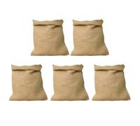 Patate In Lino - 5 Pezzi Sacchetti Juta Traspirante 15,75 X 23,62 Pollici | Presentazione Riutilizzabile Per Verdure, Frutta, Sabbia, Caffè | Per La Vita Tutti I Giorni