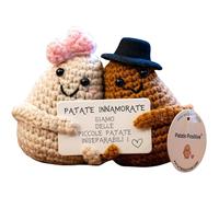 Patate Innamorate© | Regalo Romantico | Idea per la Coppia | San Valentino Compleanno Matrimonio Nozze | Ti Amo | Ricordo di Coppia | Uomo Marito Donna Fidanzato | Festa del Cuore | Sorpresa d’Amore