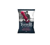 Patatine con Sale Marino e Pepe Nero TYRRELLS - 18 Confezioni da 40 g