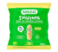Patatine di mais BIO banana e mela con olio vergine di oliva e vitamina B1 8M+ 25g