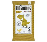 Patatine di mais Dinosauri al gusto di formaggio senza glutine BIO 4x15 g BioSaurus
