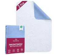 Pataya Set da 2 Traverse Letto Bambini, Anziani, Neonato 70x100 cm Coprimaterasso - OEKO-TEX Standard 100 - Impermeabile e Assorbente - Salvaletto Incontinenza