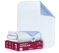Pataya Traverse Letto Bambini, Anziani, Neonato 60x60 cm Coprimaterasso - OEKO-TEX Standard 100 - Impermeabile e Assorbente - Salvaletto Incontinenza