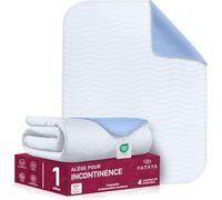 Pataya Traverse Letto Bambini, Anziani, Neonato 75x90 cm Coprimaterasso - OEKO-TEX Standard 100 - Impermeabile e Assorbente - Salvaletto Incontinenza