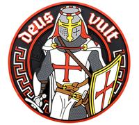 м-tac Deus Vult Crusader PVC 3D morale patch & tattico militare esercito gomma Sandali Adventure Seeker, punta chiusa - T - Bambini
