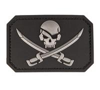 Pirate Patch Hook Backing 3D Rubber