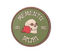Patch 3D PVC Skull Memento Mori 101 INC Vert