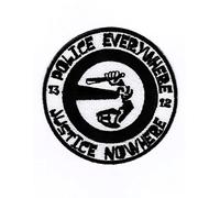 Patch ACAB Badge Applique Motif Toppa termoadesiva Ricamo cm 8