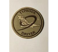 PATCH AERONAUTICA MILITARE - IX GRUPPO - TYPHOON DRIVER SABBIA