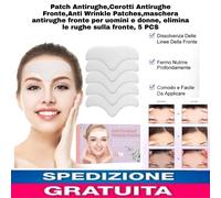 Patch Antirughe-Cerotti Fronte-Maschera x Uomini E Donne- 5 Pcs elimina rughe