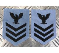Patch Aquila 3 Chevron Vanguard Petty Offc. 1a Classe US Navy - NEW