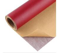 Patch Autoadesive in Similpelle, Tessuto Microfibra Impermeabile, per Mobili, Divani, Sedili Auto, Tappezzeria, Cassetti Portagioielli-Red 2||20 * 30cm