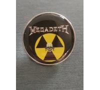 Patch badge MEGADETH Youthanasia conto alla rovescia per spilla estinzione nu...
