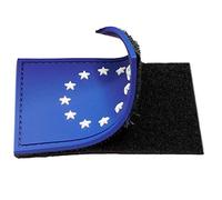 Patch Bandiera Europea con Stelle 3D Fluorescenti - Patch Militari - Toppe Bandiera Unione Europea - Esercito Italiano - Patches Italia - 75 x 50 mm