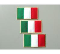 PATCH BANDIERA ITALIA PZ 3 RICAMATE TERMOADESIVE CM 10X6