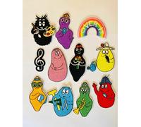 patch Barbapapa Barbapapà iron on toppa termoadesiva barbapapa' cartone animato