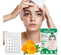 Patch Brufoli, 300 Pezzi Idrocolloidi Pimple Patches Invisibili Acne Patch con Acido Salicilico & Olio di Tea Tree & Centella Asiatica 2-in-1 Giorno & Notte Cerotti Brufoli Viso 4 Taglie