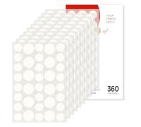 Patch brufoli Idrocolloidali Invisibili, 360 Pezzi Hydrocolloid Patch Invisibile Naturale, Cerotti Brufoli Viso Naturale Assorbenti Traspirante