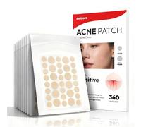 Patch Brufoli Invisibili - Idrocolloide, Impermeabili & Traspiranti - Assorbimento Potente per Acne - 10MM e 12MM (360 Pezzi)