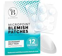 Patch Brufoli, Micro Dart Pimple Patch, Cerotti Brufoli per Pimple Cistica, Pimple Patches Microdart con Niacinamide, Acido Salicilico e Ialuronico (12 Pezzi) - PAC2