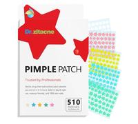 Patch Brufoli, Pimple Patch, Cerotti Brufoli Viso, Patch Brufoli Stelline, Hydrocolloid Acne Patch Vestibilità Precisa, Tea Tree, Acido Salicilico e Centella (510pezzi(Confezione da 1))
