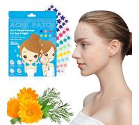 Patch Brufoli Stelline, 320 Pezzi Hydrocolloid Acne Patch Invisibile con Acido Salicilico 2-in-1 Giorno e Notte Pimple Patch Impermeabili e Traspiranti Cerotti per Brufoli Antiacne Viso 3 Taglie