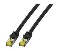 Patch Cable Cat.7 Plug RJ45 6A S/FTP LSZH 3 m Black