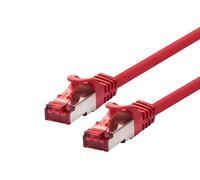 PATCH CABLE S/FTP PIMF 0.30M - - CAT6 - RED - Warranty: 24M NEW