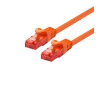 PATCH CABLE U/UTP CAT6 - 5M - ORANGE - Warranty 24M NEW