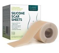 Patch cicatrice in silicone - (1.6 "x 120" rotolo 3M)、Rotolo di nastro cicatriziale in silicone、Striscia di silicone cicatrice、Pellicola professionale per rimozione di cicatrici per taglio cesareo、