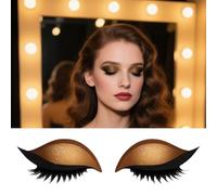 Patch Ciglia Lazy Eye Shadow, 2-in-1 Ombretto Adesivo Patch Ciglia, Cerotti Riutilizzabili Ombretto Ciglias Finte Cerotti Trucco, Adesivi Ombretto Colorati Naturali Strumento Trucco Rapido