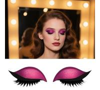Patch Ciglia Lazy Eye Shadow, 2-in-1 Ombretto Adesivo Patch Ciglia, Cerotti Riutilizzabili Ombretto Ciglias Finte Cerotti Trucco, Adesivi Ombretto Colorati Naturali Strumento Trucco Rapido