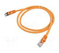 Patch cord 6a RJ45 spina,su entrambi il lati Cu LSZH S/FTP
