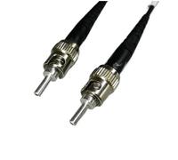 Patch cord POF 1,0 mm core ST-ST ST FC 2pcs 1M 2M 3-M 4M 5M Simplex Duplex ghiera in metallo controllo industriale servo ponticello medico f (ST-ST 1 mtr)