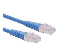 ROLINE Cavo di Rete S/FTP (PiMF) Cat.6, Blu, 0,3m