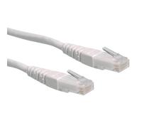 Patch Cord ROLINE UTP Cat.6/Classe E, bianco, 0,3 m