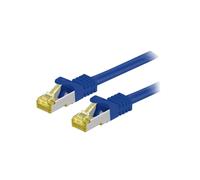 Patch cord S/FTP 6a Cu LSZH blu 15m 26AWG 91646