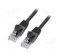 Patch cord U/UTP CCA RJ45 spina,su entrambi il lati 6 filo