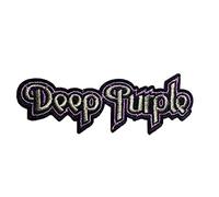patch deep purple violet 10.5x3 cm ecusson groupe de hard rock