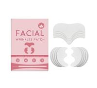 Patch della fronte | Caschette per il viso anti-vincoli | Patch di cura notturna idratante | 5 Fronte e 5 Smile Line Strisce delicata cura della pelle portatile per viaggi e uso notturno