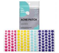Patch di brufolo a stella per il viso, a 160 contanti acne, carini adesivi a stella colorati, cure spot, non tossico, impermeabile per il viso e il corpo, per l'uso quotidiano (A)