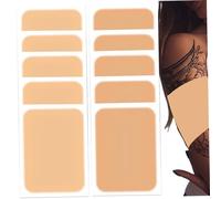 Patch di copertura del tatuaggio, patch da 10 pezzi per cicatrici da tatuaggio e marchi di nascita, adesivo per correttore invisibile con tono della pelle impermeabile per coprire le cicatrici tatuag