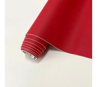 Patch di Ecopelle PU Autoadesiva 20 X 30 CM riparazione decorative pellicole in pelle sintetica riparazione Adesiva Sedile Auto per Divani, Sofa, Auto Interni,PM-rosso