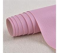 Patch di Ecopelle PU Autoadesiva 20 x 30 cm riparazione decorative pellicole in pelle sintetica riparazione Adesiva Sedile Auto per Divani, Sofa, Auto Interni rosa 2