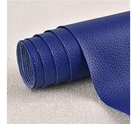Patch di Ecopelle PU Autoadesiva 30 x 137 cm riparazione decorative pellicole in pelle sintetica riparazione Adesiva Sedile Auto per Divani, Sofa, Auto Interni blu reale 1