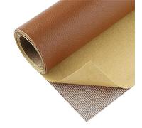 Patch di Ecopelle PU Autoadesiva 50 x 137 cm riparazione decorative pellicole in pelle sintetica riparazione Adesiva Sedile Auto per Divani, Sofa, Auto Interni Cioccolato 1