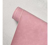 Patch di Ecopelle PU Autoadesiva 50 x 138 cm riparazione decorative pellicole in pelle sintetica riparazione Adesiva Sedile Auto per Divani, Sofa, Auto Interni rosa chiaro