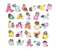 Patch Di Lettere Da Stirare - Decalcomanie di Alfabeto Animale,Belle Patch Ricamo Per Zaini Bambini Giacche Cowboy Feste Viaggi Aula Sport